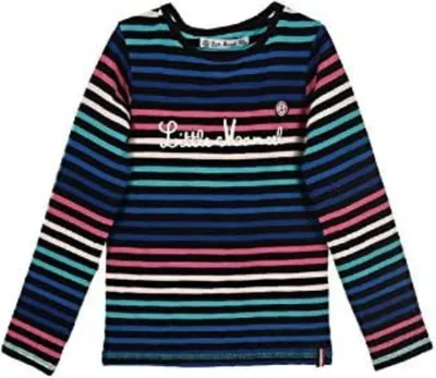 Imagen del producto de Camiseta de manga larga de algodón para niñas, marca Little Marcel