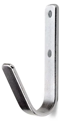 Produktbild von 10 Stück flache Universalhaken 83 x 35 mm Gerätehalter