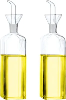 Produktbild von Olivenölspender - Tropffreies Design - 1 Stück - Glas - 500 ml