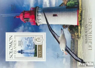 Produktbild von Briefmarken Salomoninseln 2013 Mi Block 226 (kompl. Ausg.) postfrisch Leuchttürme