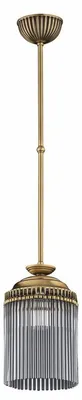 Obrázek produktu pro Casa Padrino barokní závěsná lampa mosaz s patinou Ø 15 x v. 70 cm