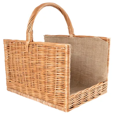 Productafbeelding van Creative Home Rieten Mand met Handvat Jute, 50 x 34 x 50 cm