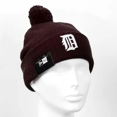 Obrázek produktu pro Pánská zimní čepice New Era Lightweight Felt Bobble Detroit Tigers - UNI