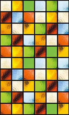 Produktbild von Unyqoos® Selbstklebende Fensterfolie in Buntglas‑Optik, farbig, 80 x 200 cm – Nachbildung von Buntglasfenstern für Lichtstreuung & Privatsphäre