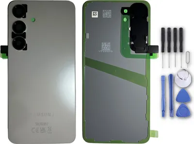 Produktbild von Akkudeckel Back Cover Akku Fach Deckel für Samsung Galaxy S24 GH82-33101B Marble Grey Ersatzteil