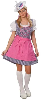 Produktbild von Dirndl blau Karneval Fasching Kostüm 42