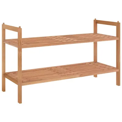 Obrázek produktu pro vidaXL Stojan na boty 69x27x41 cm z masivního dřeva ořech