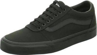 Zdjęcie produktu dla Vans Ward, Męski, Dorosły, Modne trampki, Czarny, Monochromatyczny, Sznurowane zamknięcie