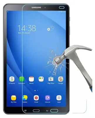 Produktbild von Für Samsung Galaxy Tab S3 SM-T820 SM-T825 9,7 Zoll (2017) Schutzglas 9H Schutz Glas Displayschutz 9.7" Blasenfrei gehärtet Schutzfolie