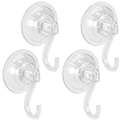 Immagine prodotto di Solidchoice - 4 ventose con ganci per il fissaggio a parete