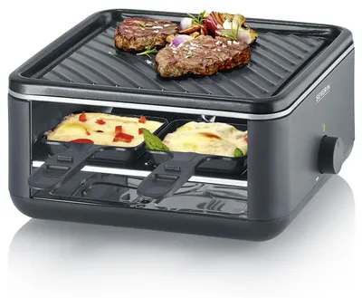 Obrázok produktu pre Severin RG 2360, 4 osôb, Čierna, 245 x 245 mm, Otočné, 1,95 m, 800 W