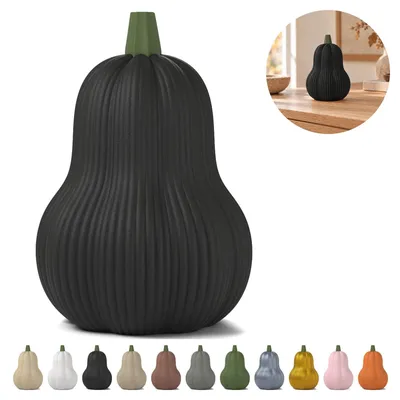 Immagine prodotto di Zucca butternut decorativa M — 11,5 cm – Nero