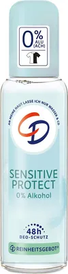 Produktbild von CD Deo Zerstäuber - Sensitive Protect - Deodorant ohne Alkohol - 48h Schutz- 2 x 75ml