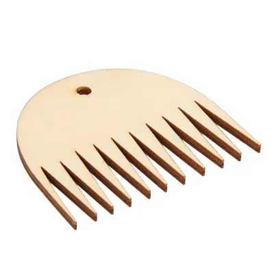 Obrázek produktu pro Dřevěný hřeben, dřevěný hřeben na tkaní, hřeben na tkaní, nástroj na tkaní gobelínů, DIY pletací nástroje