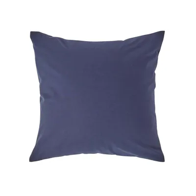 Immagine prodotto di HOMESCAPES federa densità di filo 200 blu navy, 40 x 40 cm