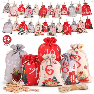 Imagen del producto de Calendario de Adviento para rellenar, ideal para una Navidad especial