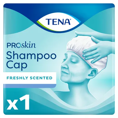 Productafbeelding van Tena Shampoo Cap (1 stuk)