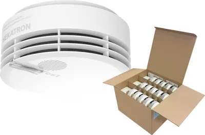 Produktbild von Hekatron Vertriebs Rauchwarnmelder für Retrofit Genius Plus-N-A VE30 30 Stk