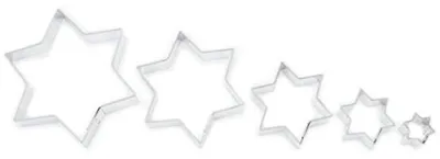 Produktbild von Küchenformset aus rostfreiem Stahl, 5 Sterne, 1,7-7,8 cm