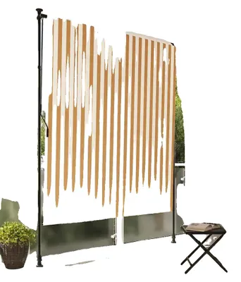 Productafbeelding van Buitenzonwering, weerbestendig materiaal, UV-bescherming, oranje