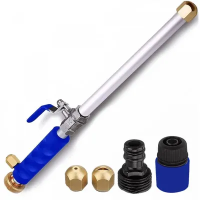 Produktbild von Herzberg HG-03824: Hochdruckreiniger mit Doppeldüse - Blau
