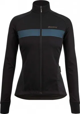 Produktbild von SANTINI Fahrrad-Thermojacke - CORAL BENGAL LADY - Schwarz XL