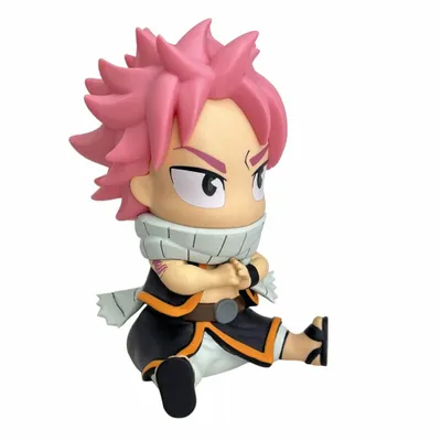 Obrázek produktu pro Pokladnička s figurkou Natsua ze seriálu Fairy Tail, výška 18 cm