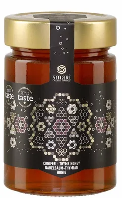 Produktbild von Thymian-Koniferen Honig 460g Smari Honey