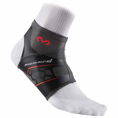 Obrázok produktu pre Mc David Elite Runners Therapy – bandáž na plantárnu fasciitídu, pravá, čierna, veľkosť XL