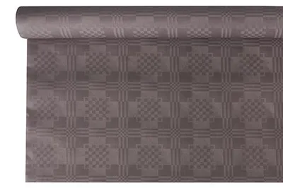 Image de Papstar nappe en papier gris 6m 1 paquet