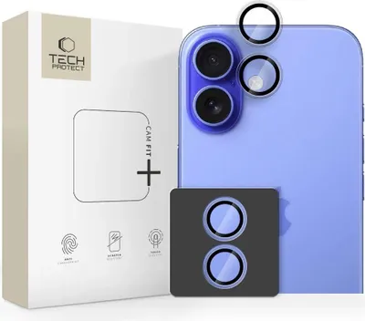 Produktbild von Tech-Protect Camring Fit+ Kamerahülle für Iphone 17 - Klar