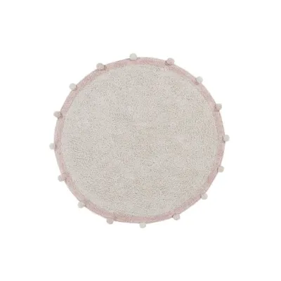 Produktbild von Baumwollteppich Bubbly Nude Ø 120 cm