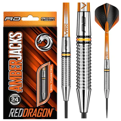 Immagine prodotto di Red Dragon Amberjack 17 90% - Freccette in acciaio