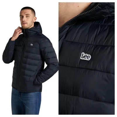 Immagine prodotto di Giacca imbottita leggera Lee, colore nero, taglia S