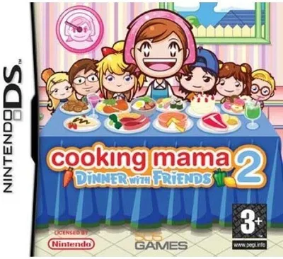 Productafbeelding van Nintendo Games: DSi XL, Cooking Mama 2, Dinner With Friends. PAL-versie. PAL-versie