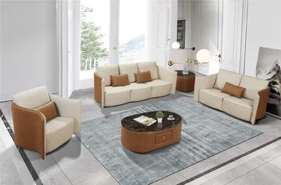 Produktbild von Sofagarnitur 3+2+1 Sitzer Set Design Sofa Polster Couchen Couch Modern Luxus Neu