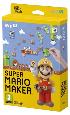 Produktbild von Nintendo Super Mario Maker Videospiel für die Nintendo Wii U Konsole inkl. Artbook