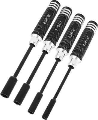 Obrázek produktu pro Sada klíčů, 4 kusy – šestihranné klíče – 4–7 mm
