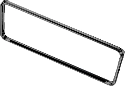 Produktbild von INF Aluminiumlegierung Bumper Case für iPhone 16 Plus Schwarz