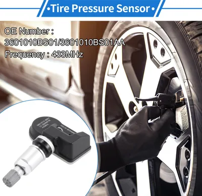 Image de Capteur De Pression Des Pneus Capteur De Surveillance De La Pression Des Pneus N°3601010Bs01/3601010Bs01Aa Pour Changan Cs95 2019-2023 1 Pc 433Mhz