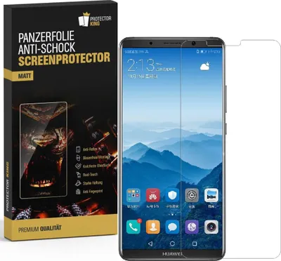 Produktbild von 2x Panzerfolie für Huawei Mate 10 Pro ANTI-SCHOCK Displayschutzfolie Folie MATT