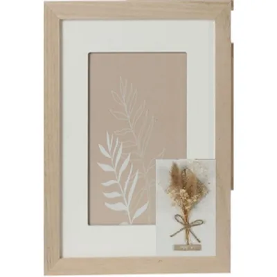 Produktbild von Fotorahmen DKD Home Decor Kristall natürlich Shabby Chic (15 x 1 x 20 cm) (22 x 1 x 27 cm)