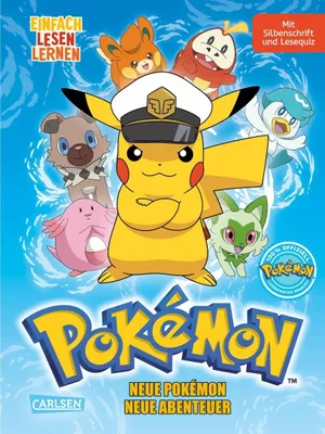 Zdjęcie produktu dla Carlsen Pokémon Erstlesebuch: Neue Pokémon, neue Abenteuer