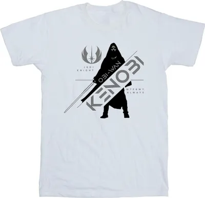 Produktbild von Star Wars - "Jedi Knight" T-Shirt für Herren BI16662 (3XL) (Weiß)