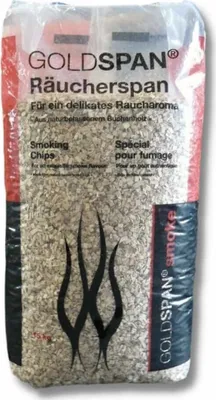 Produktbild von Goldspan smoke Räucherspan B 7/20, 1,0-2,5 mm 15 kg