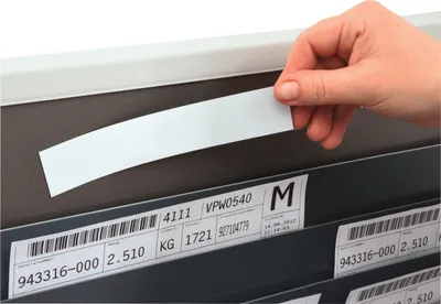 Produktbild von Eichner Karten-Sortiertafel H750xB80xT75 mm Index Mit 10 Fächern