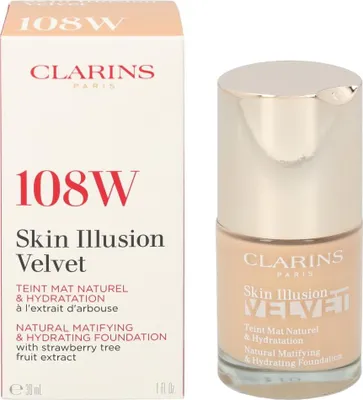 Immagine prodotto di Clarins Fdt Skin Illusion Velvet 108W 30Ml