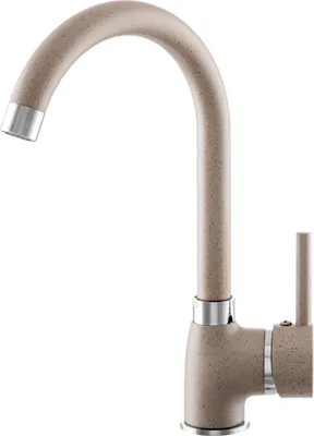 Produktbild von Granitan | GATO - Küchenarmatur - 360° schwenkbar - Beige - Messing - Keramikkopf