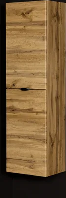 Produktbild von Quentis Badmöbel - Bad Hochschrank, Eiche Natur, 2 Türen - passend zu den Serien VICTOR und VICTA