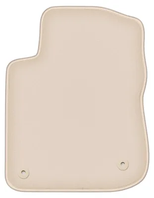Produktbild von DURBAN Beige Velours-Fahrerfußmatte für Peugeot 208 I Schrägheck (2012-2019)